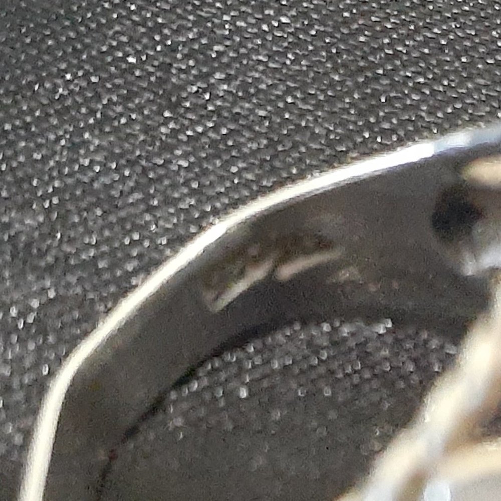 Sterling Ring with Rhinestone - Picture 8 of 10